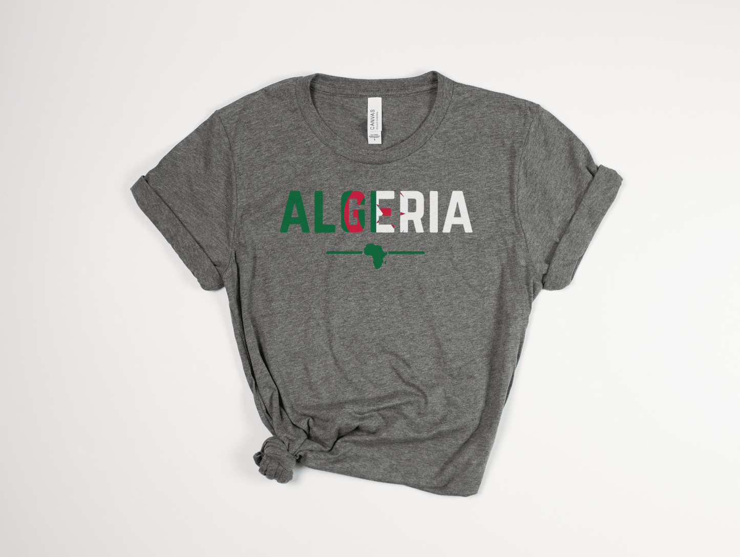 Algeria Flag Unisex Short Sleeve T-shirt