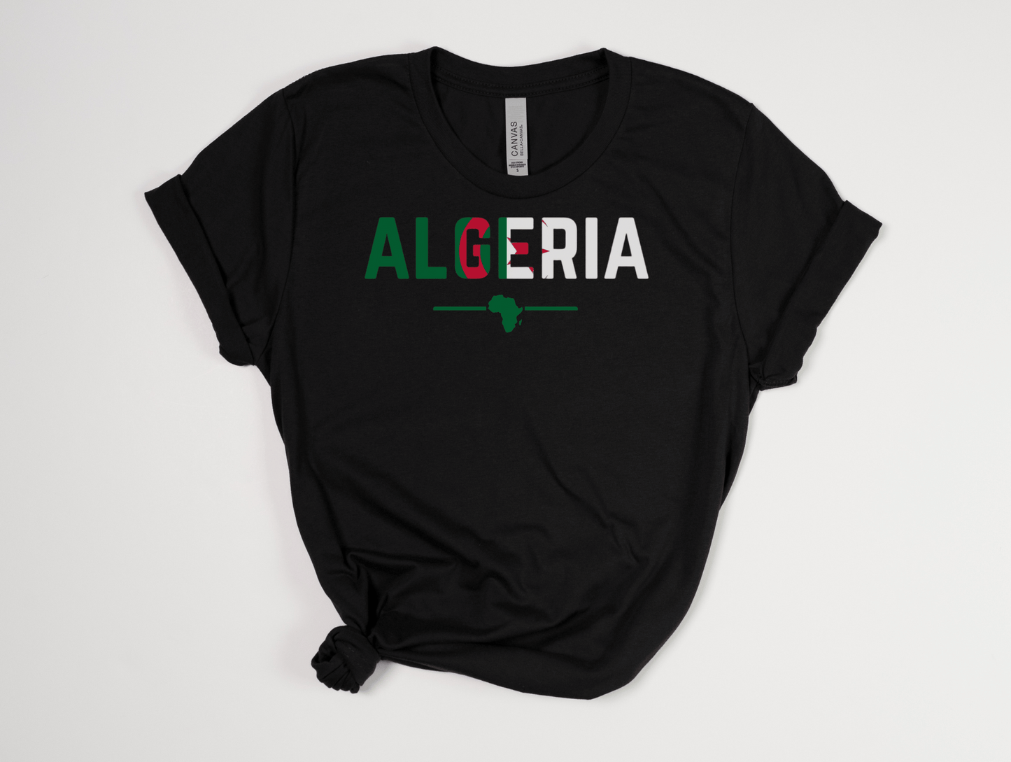 Algeria Flag Unisex Short Sleeve T-shirt