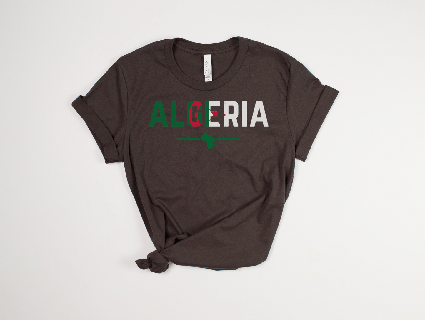 Algeria Flag Unisex Short Sleeve T-shirt