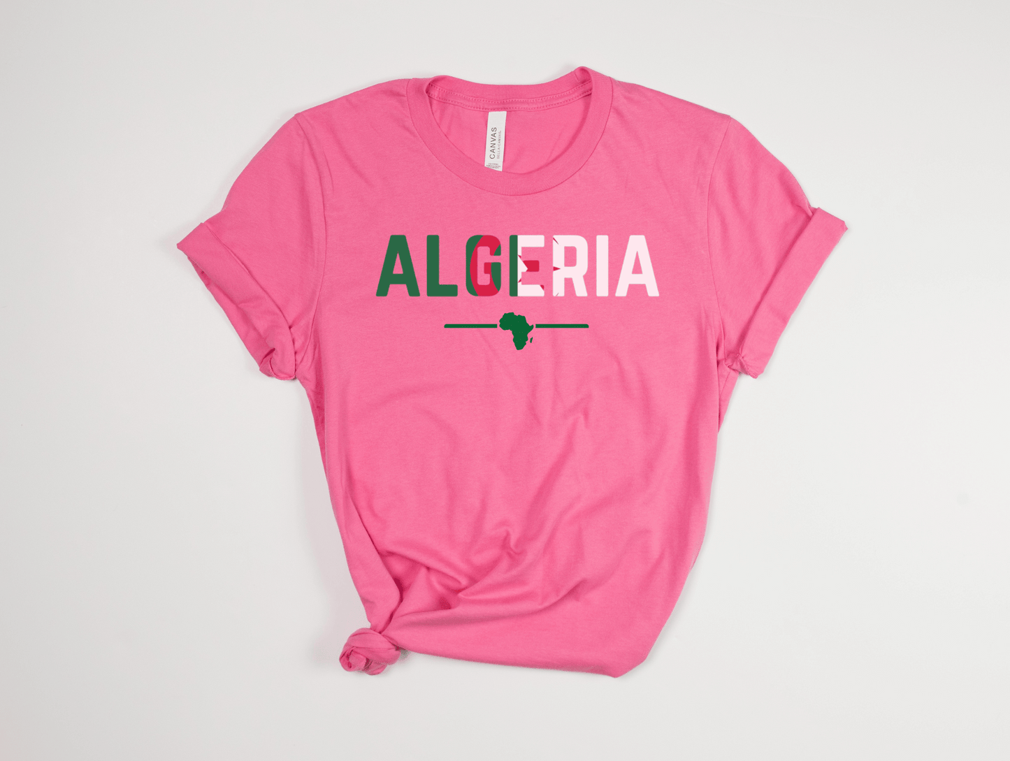 Algeria Flag Unisex Short Sleeve T-shirt