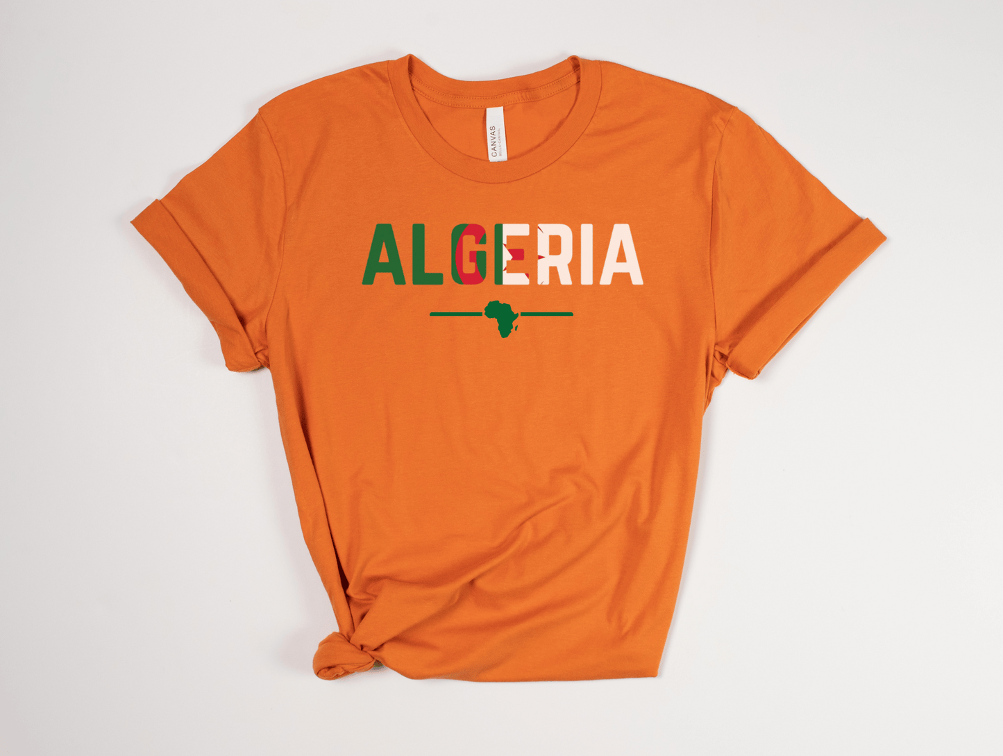 Algeria Flag Unisex Short Sleeve T-shirt