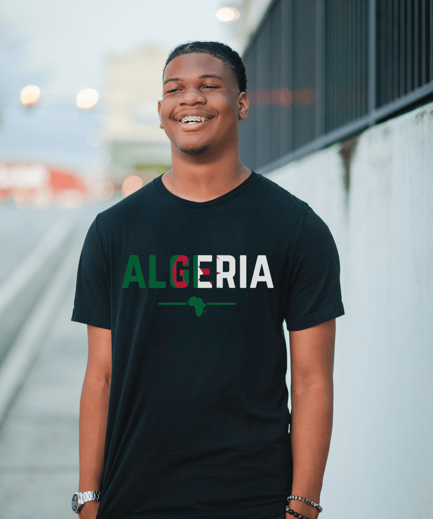 Algeria Flag Unisex Short Sleeve T-shirt