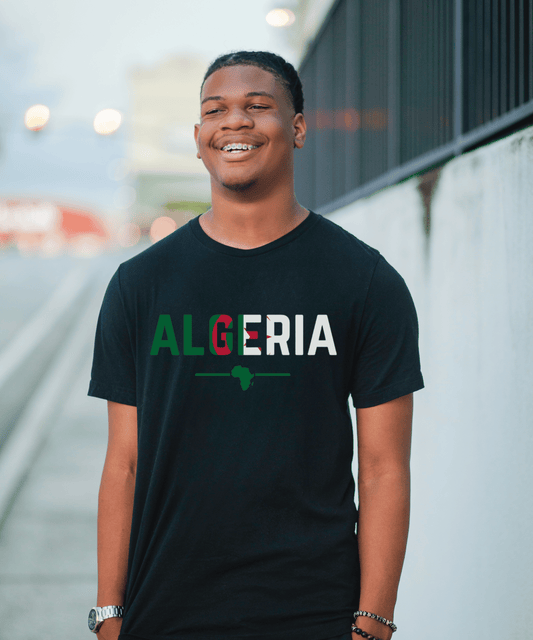 Algeria Flag Unisex Short Sleeve T-shirt