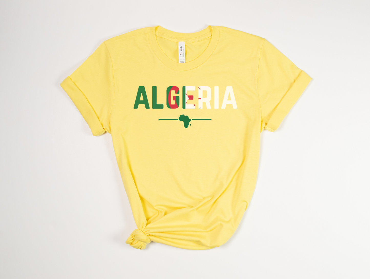 Algeria Flag Unisex Short Sleeve T-shirt