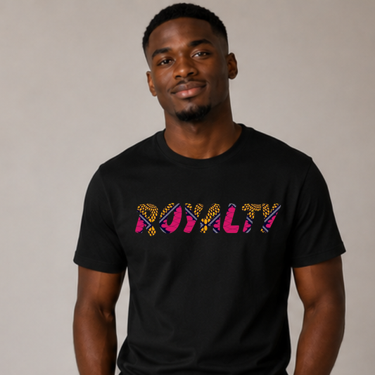 Royalty African Print Graphic T-shirt