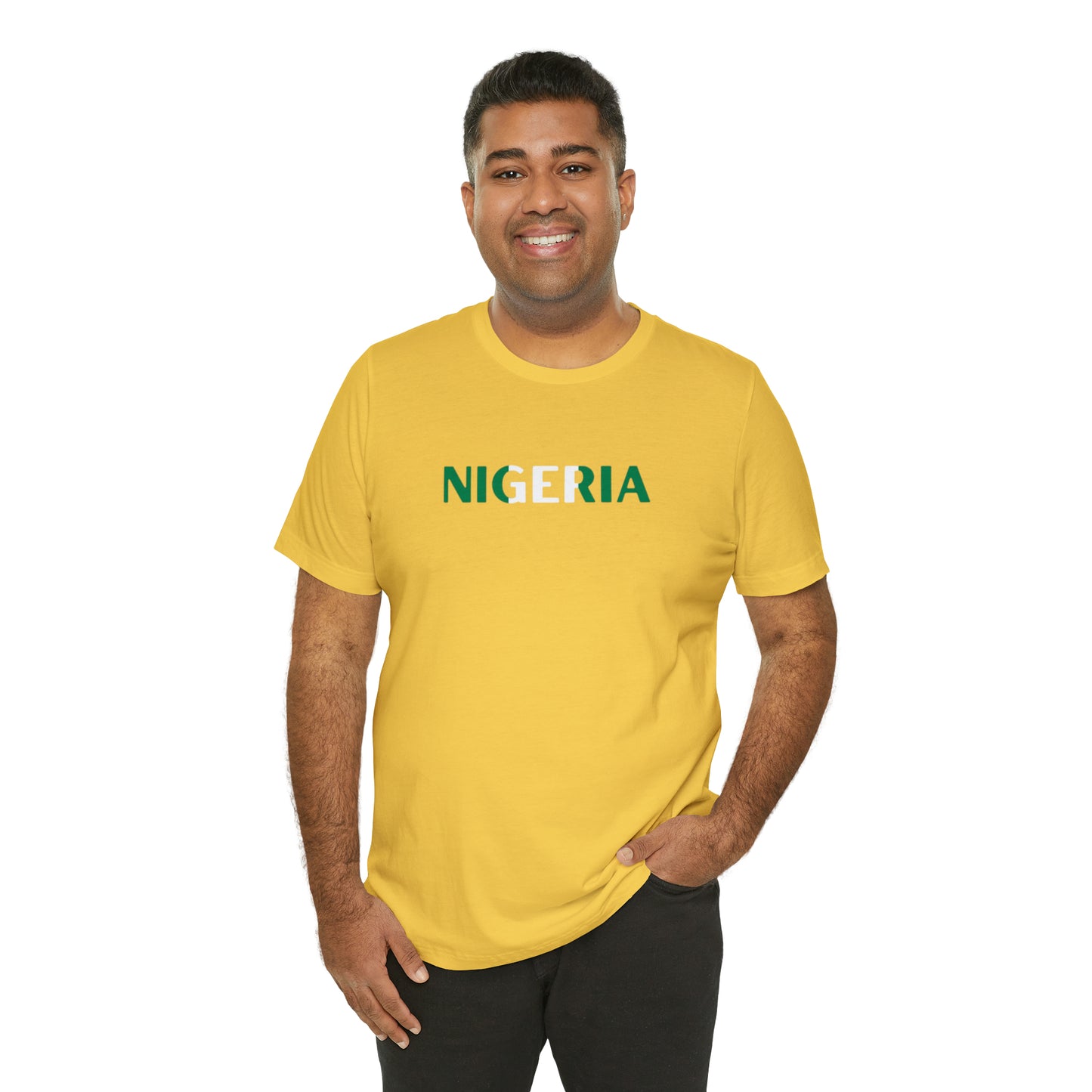 Nigeria Flag Unisex Short Sleeve T-shirt